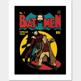 Batmen Comic Posters and Art